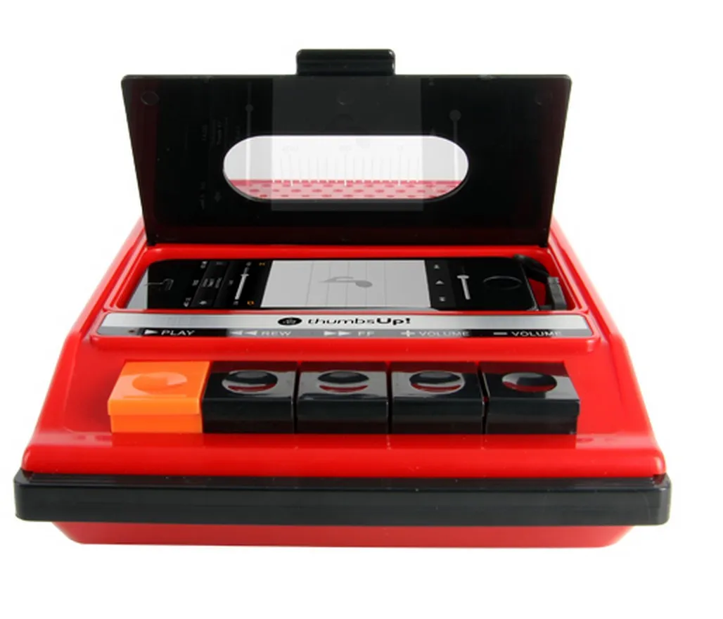 IREC une enceinte pour iphone au look d'un ancien magnéto — photo 2