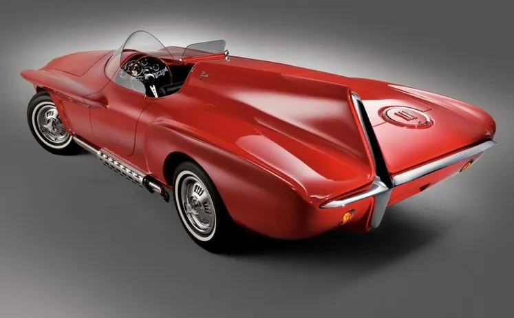 Incroyable concept car Plymouth XNR datant de 1960 — photo 4
