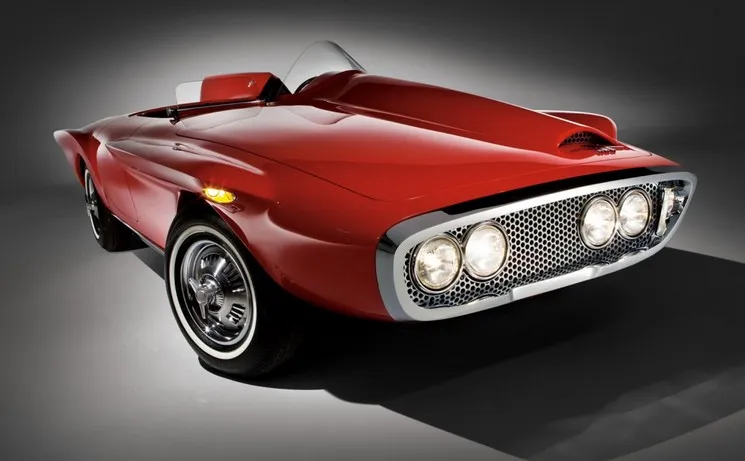 Incroyable concept car Plymouth XNR datant de 1960 — photo 5