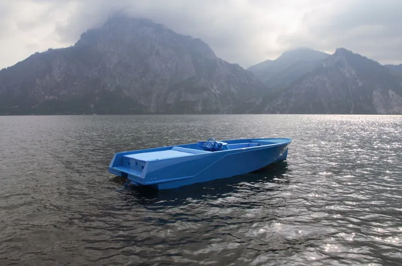 RAL5105 le bateau bleu de Xavier Veilhan — photo 3