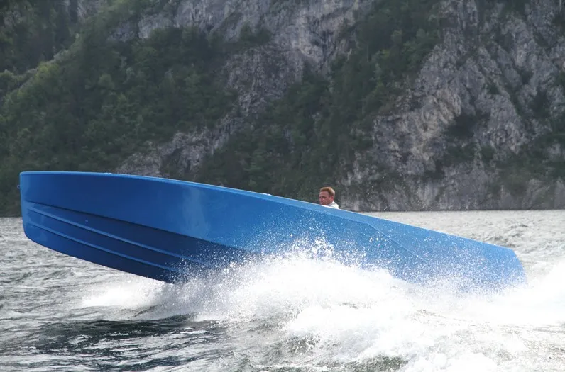 RAL5105 le bateau bleu de Xavier Veilhan — photo 1