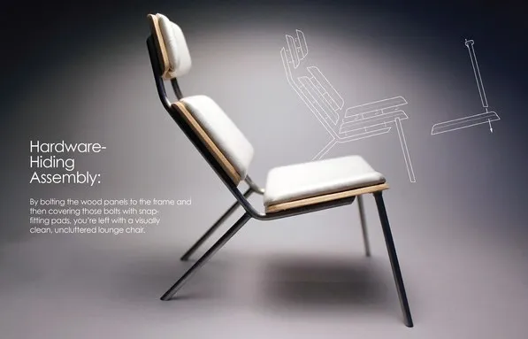 Respite Lounge Chair par Adam Moller — photo 2