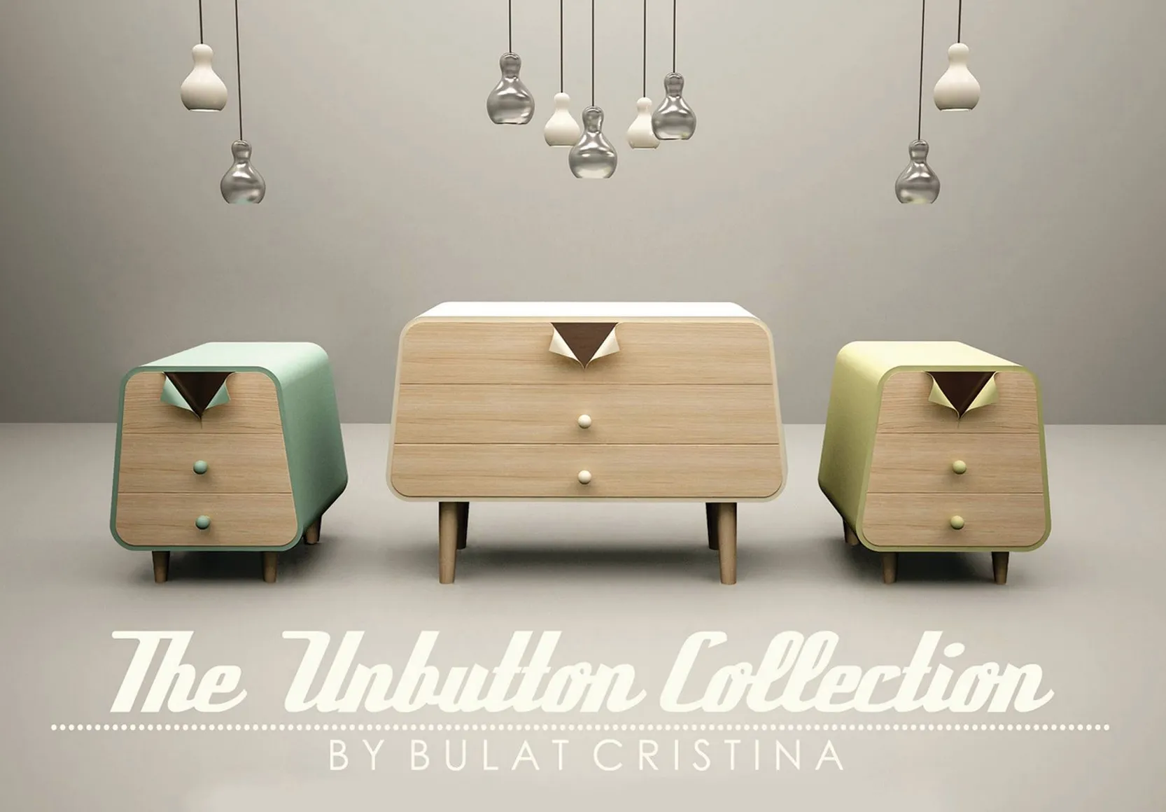 Commodes The Unbutton Collection par Cristina Bulat — photo 1