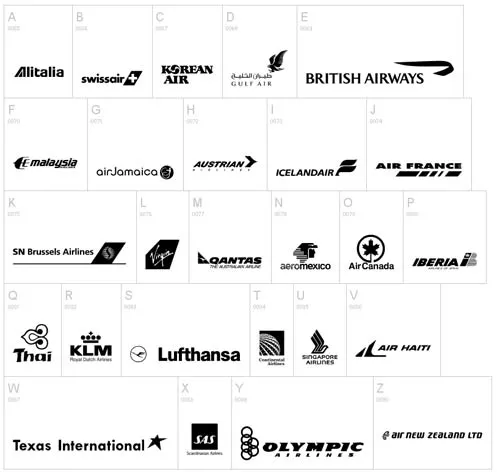 airline logo