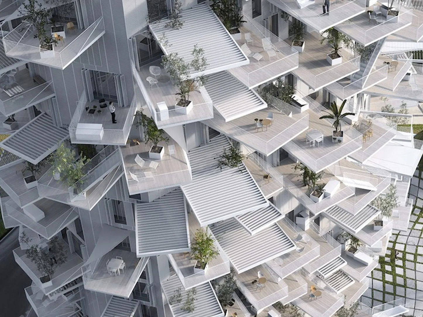 Immeuble de l'Arbre Blanc à Montpellier — photo 3