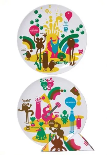 assiettes déco