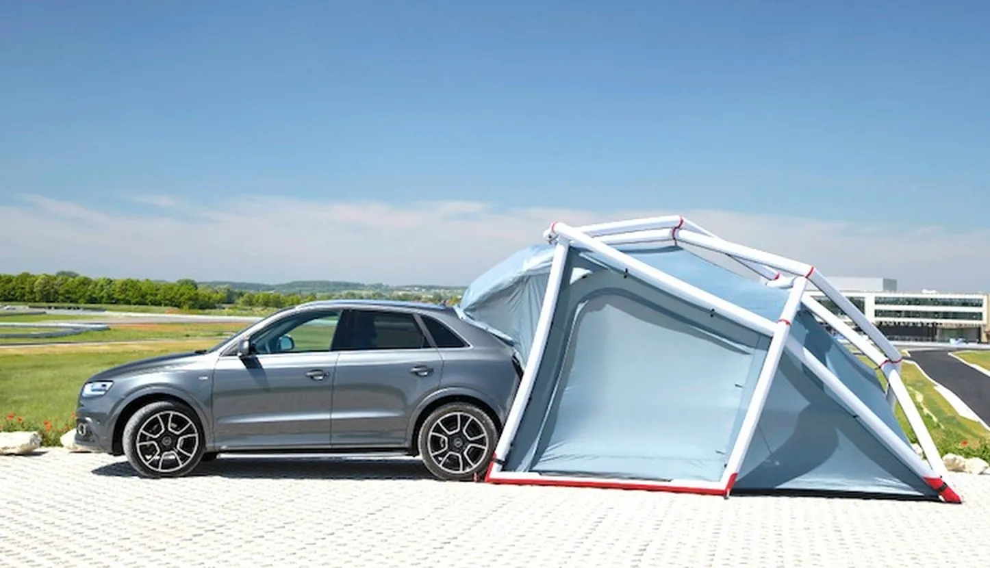 Un Audi Q3 paré pour le camping — photo 2