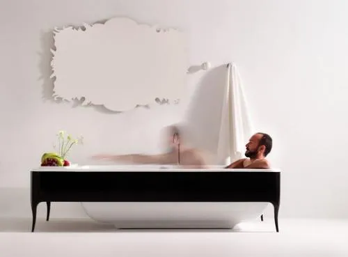 baignoire design déco