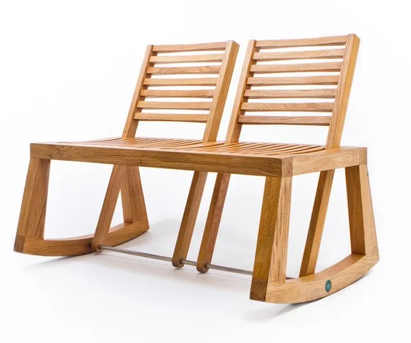 Banc Double View par Chloe De La Chaise — photo 1