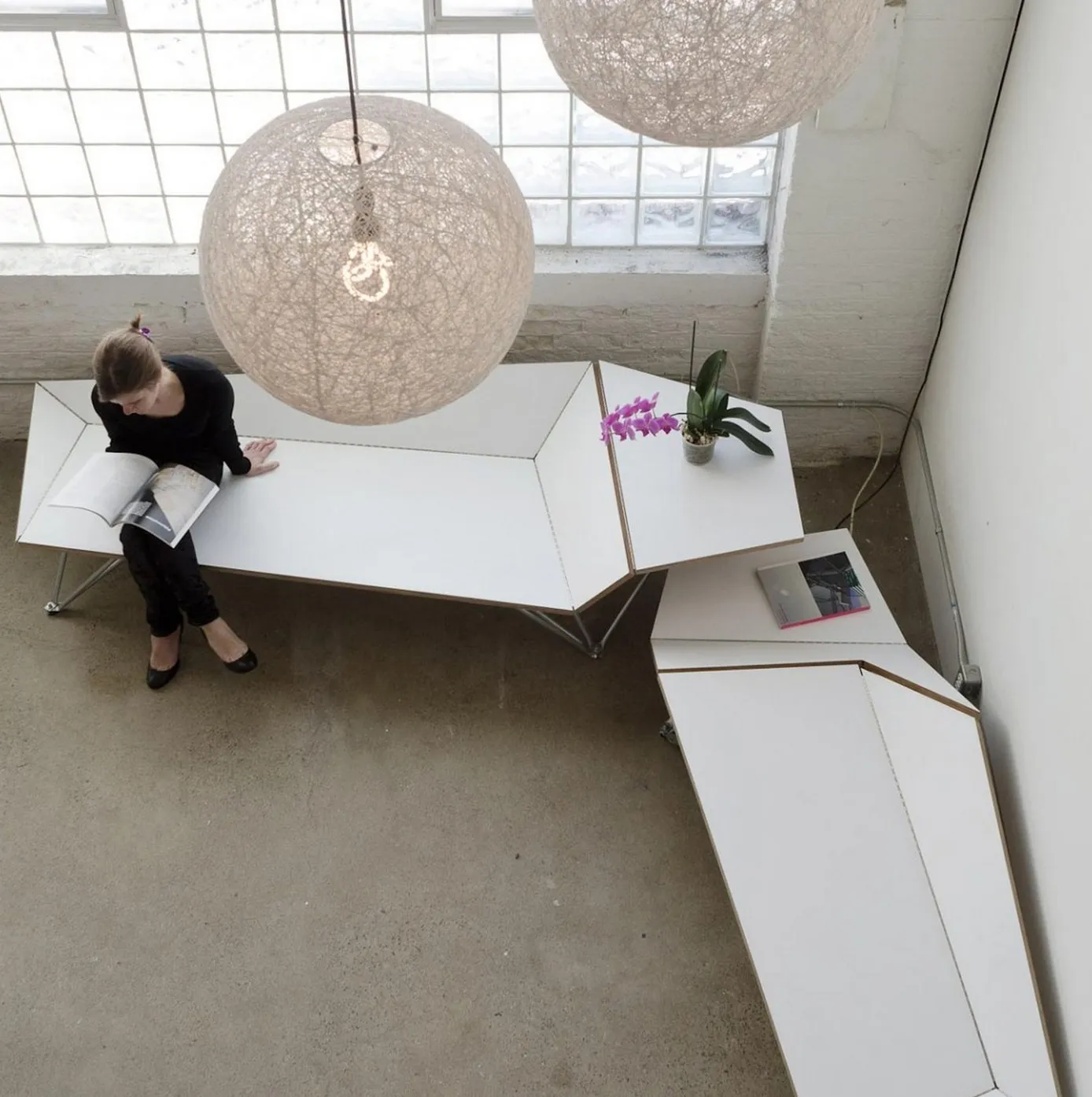 Banc Origami par Black Lab Architects — photo 5