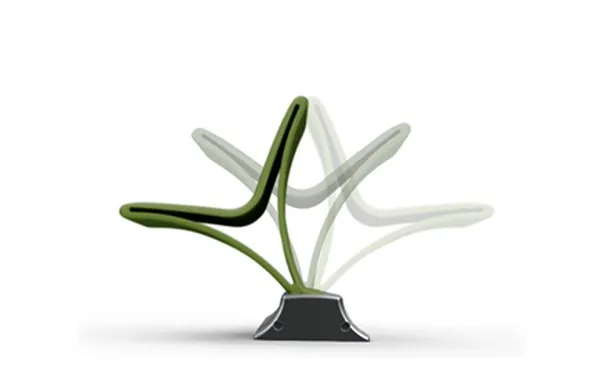 Banc public pivotant par Daniel Pearlman — photo 2