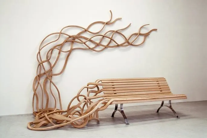 Banc Spaghetti Bâle par Pablo Reinoso — photo 1