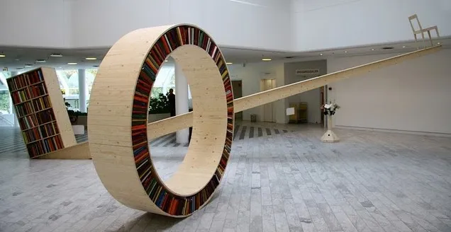 Bibliothèque ronde Archive II par David Garcia — photo 1