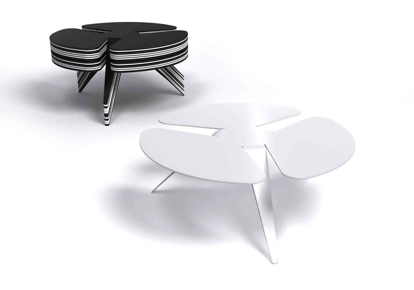 table basse iris