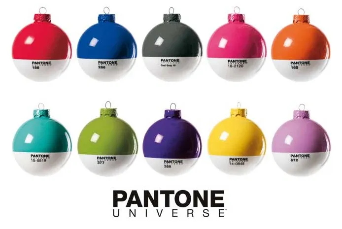 Boules de Noël Pantone par Selab — photo 1