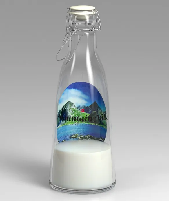 Bouteille de lait Mountain Milk par Anders Drage — photo 3
