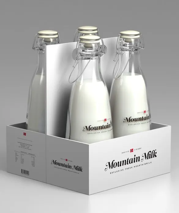 Bouteille de lait Mountain Milk par Anders Drage — photo 5