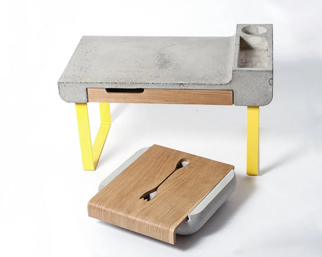 Dobrostol un bureau en béton par Ekatarina Vagurina — photo 7