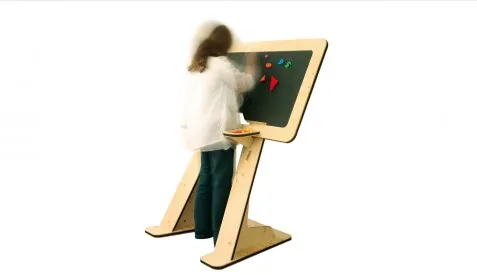 bureau-enfant-3 Bureau pour enfant AZ desk par Guillaume Bouvet — photo 4