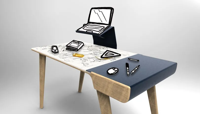 Bureau polichinelle par yoann jestin et benoît pernet — photo 1