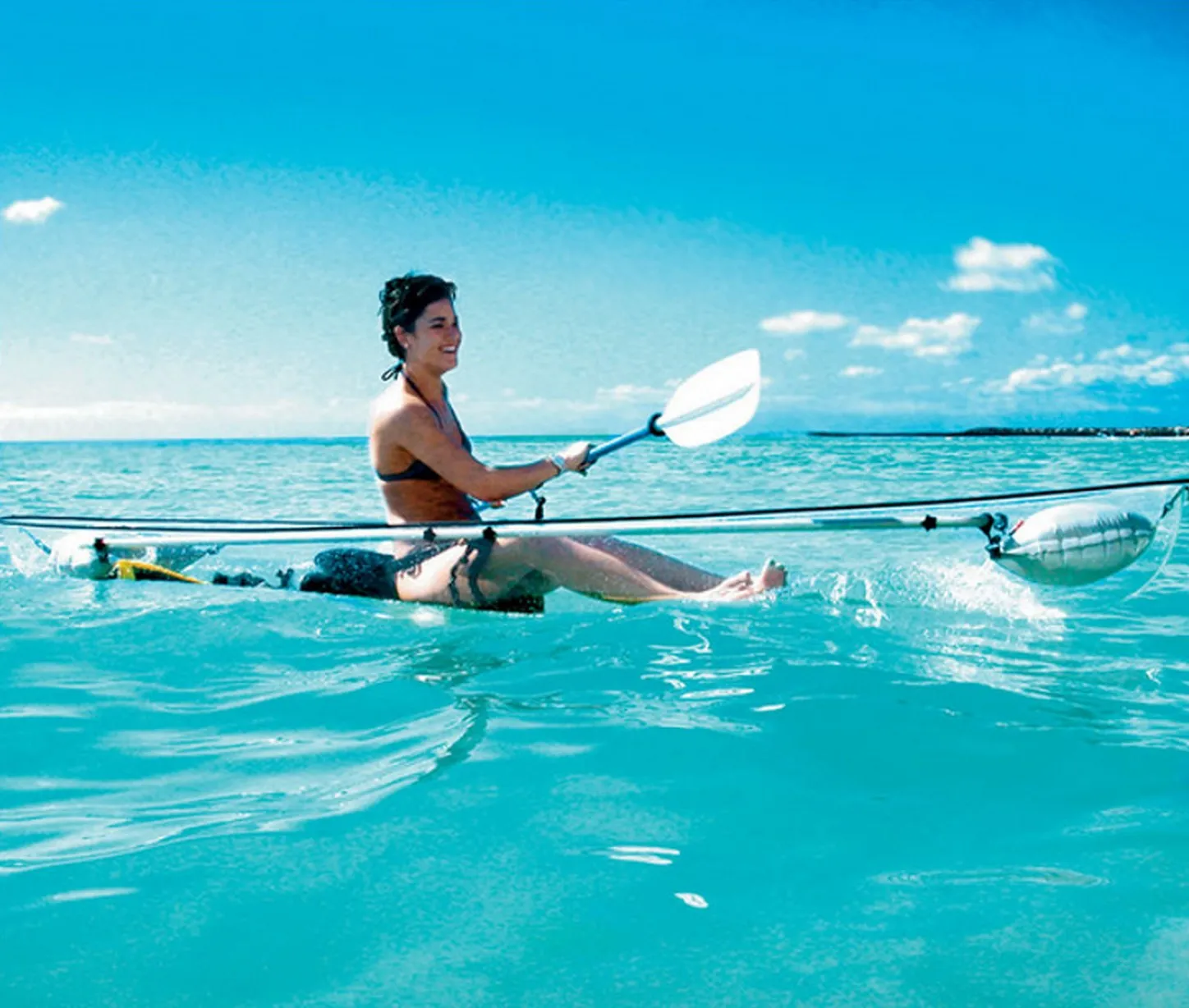 Un canoë transparent pour vous balader en mer ou rivière ? — photo 2