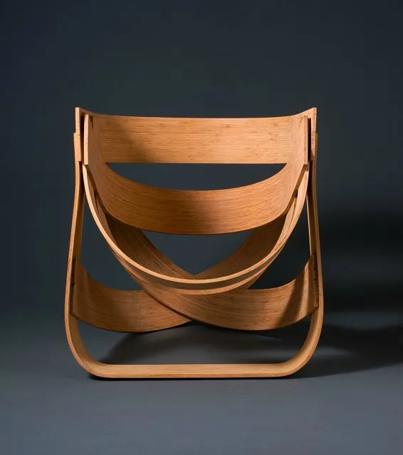 Chaise en bambou par Tejo Remy et Rene Veenhuizen — photo 1
