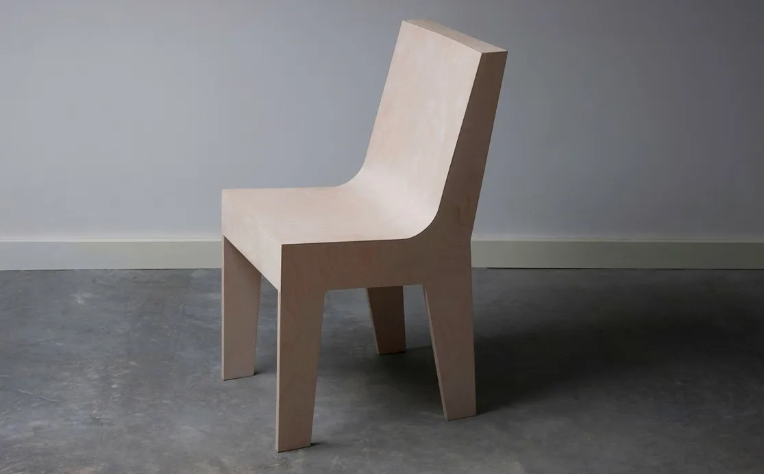 Chaise Void(wood) par Pieter et Thijs Bedaux — photo 3