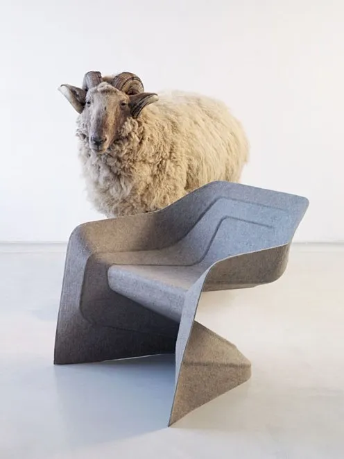 chaise-fibres-naturelles Hemp Chair par Werner Aisslinger — photo 4