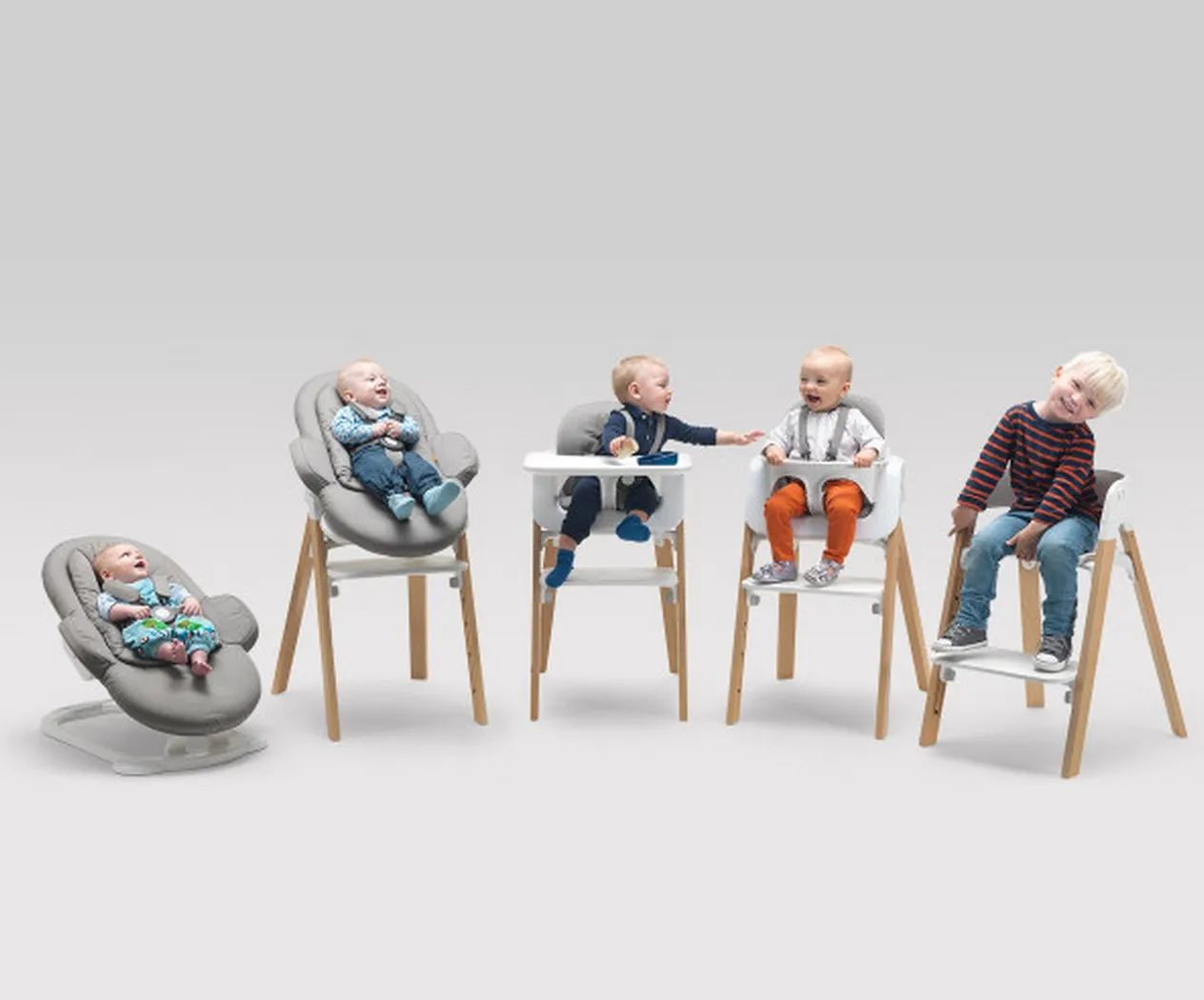 Chaise haute Stokke Steps — photo 1