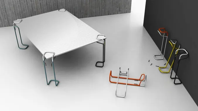 Système de pieds de table Clipp — photo 1