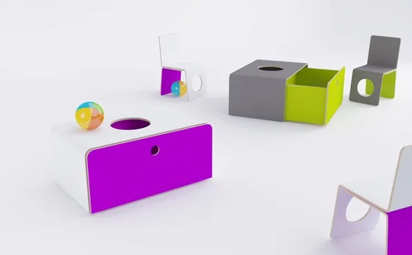 Collection Edgar du mobilier pour enfants par Sohier Design — photo 2