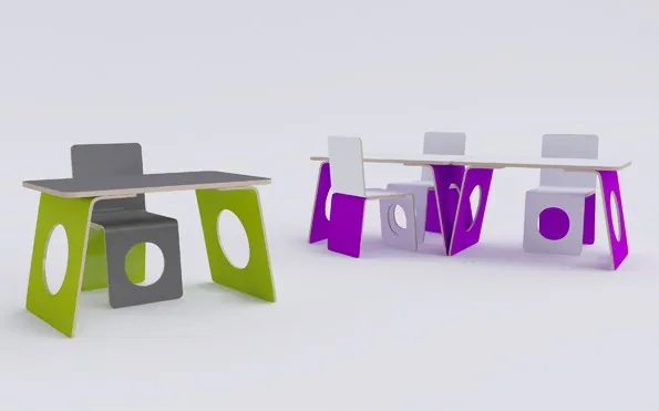 Collection Edgar du mobilier pour enfants par Sohier Design — photo 1