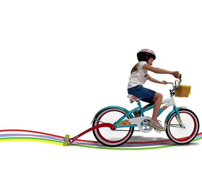 Craie géante à accrocher derrière un vélo d'enfant — photo 1