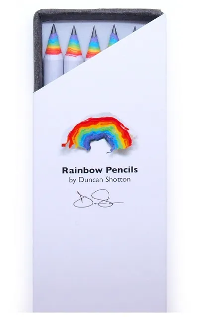 Crayon à papier arc en ciel par Ducan Shotton — photo 5