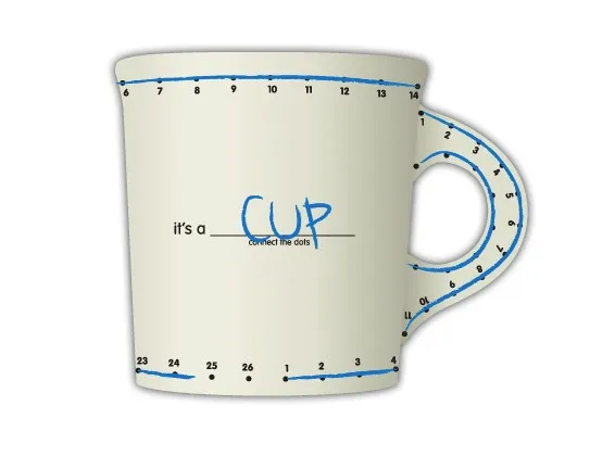 Tasse Connect the dots