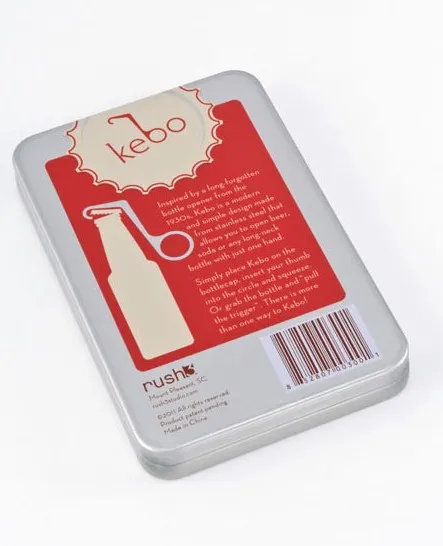 Ouvrir une bière à une main avec le décapsuleur kebo — photo 4