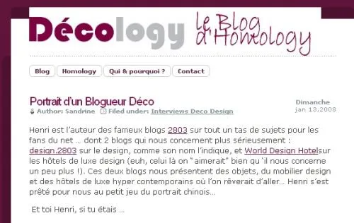 decology