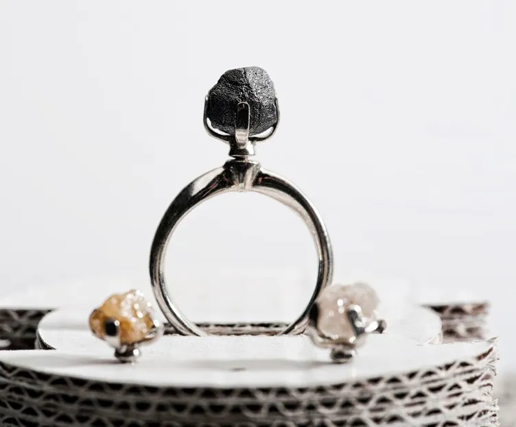 diamants-bruts-2 R¿ng, diamants bruts interchangeables, le comble du luxe? — photo 2
