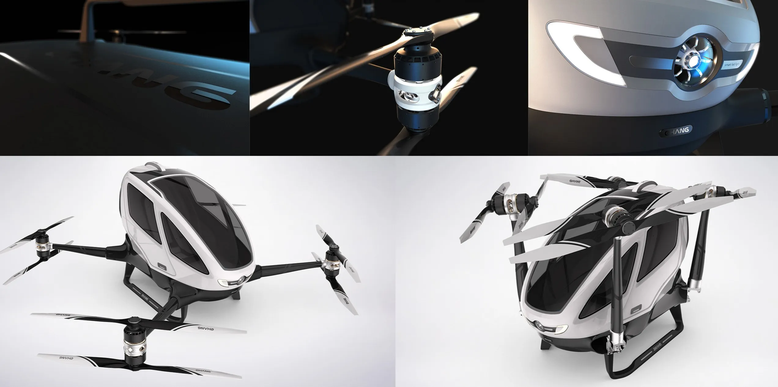 Hélicoptère sans pilote Ehang — photo 2