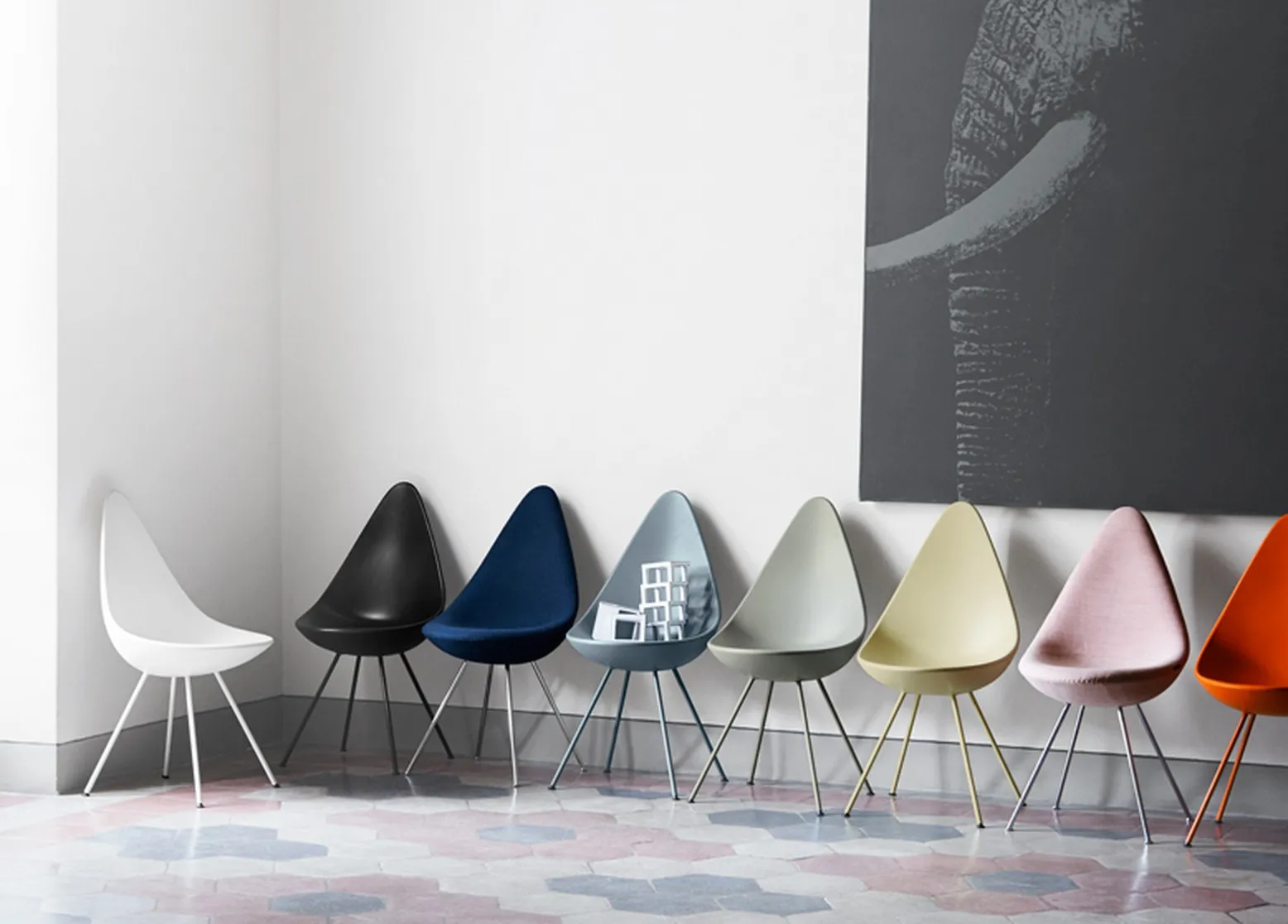 Réédition de la Drop chair d'Arne Jacobsen — photo 2