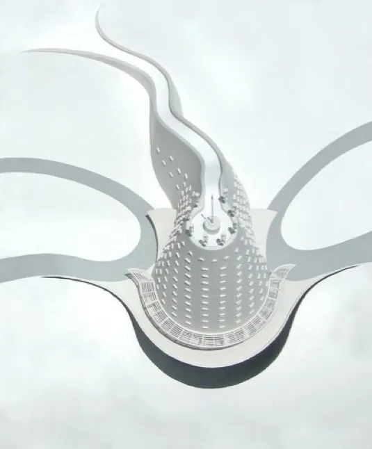North Slope Ski Hotel, concept d'eco hotel par Michael Jantzen — photo 5