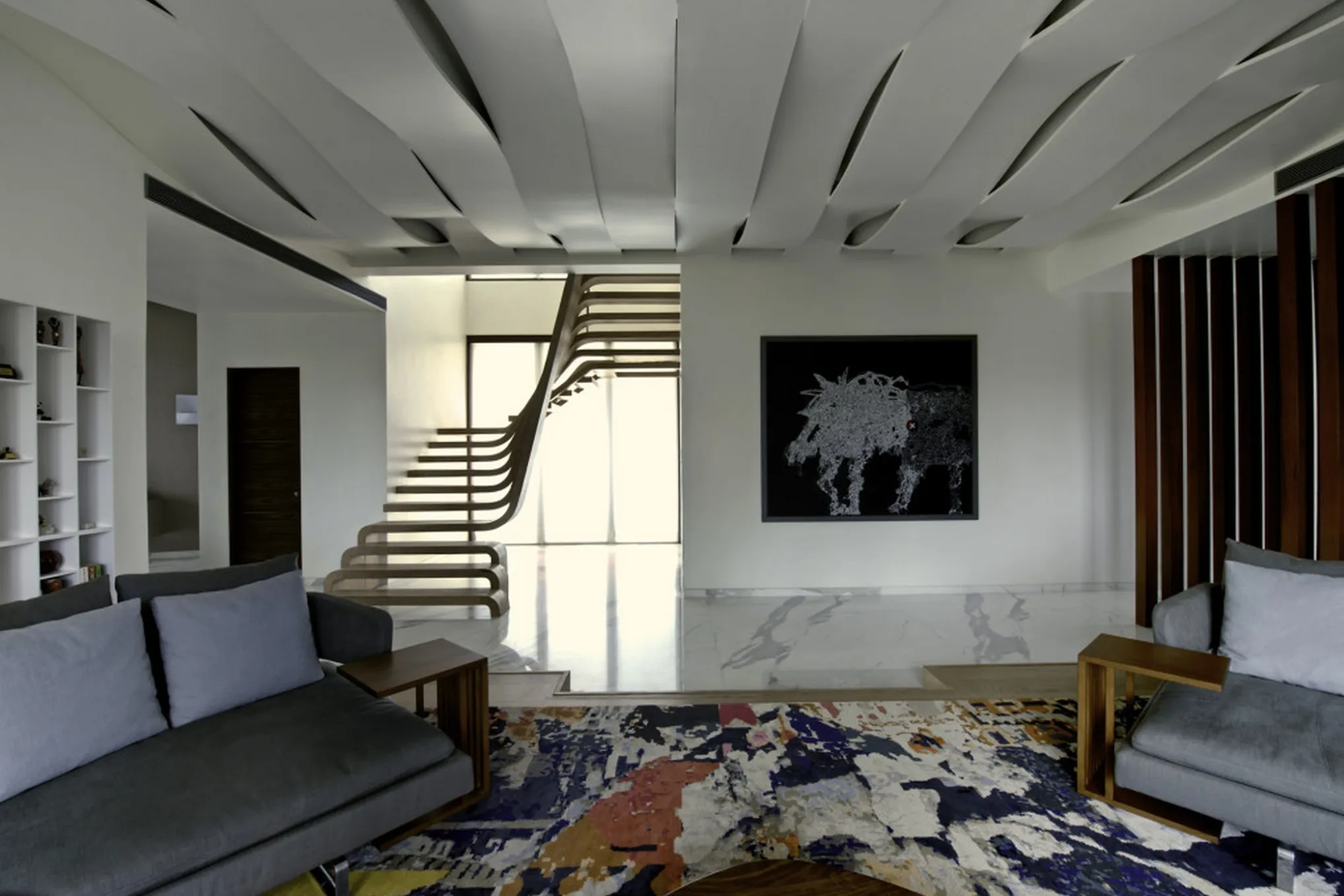 Très bel escalier design à Mumbai — photo 2