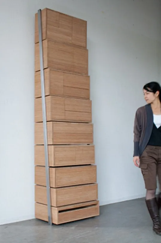 Une étagère plutôt originale pour accéder aux niveaux élevés — photo 2