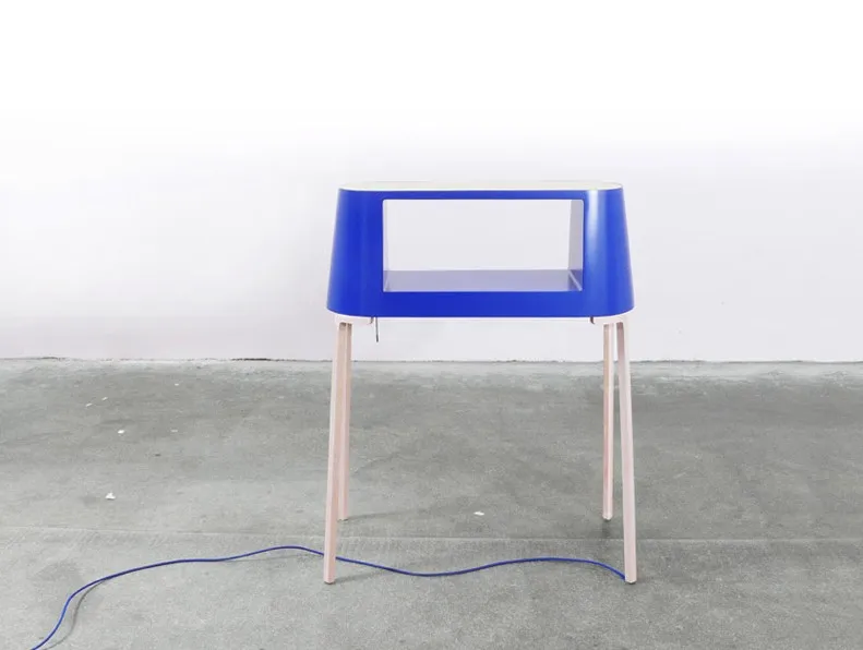 Etagère lampe Readme par Peter Böckel — photo 1