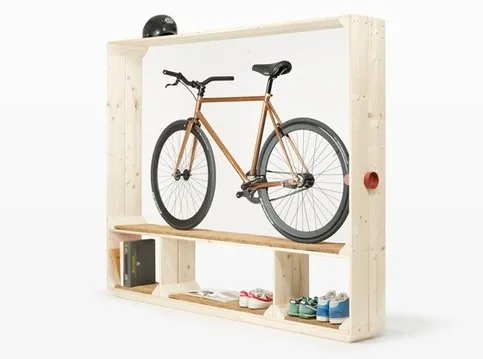 Etagère minimaliste pour ranger votre vélo par Thomas Walde — photo 1