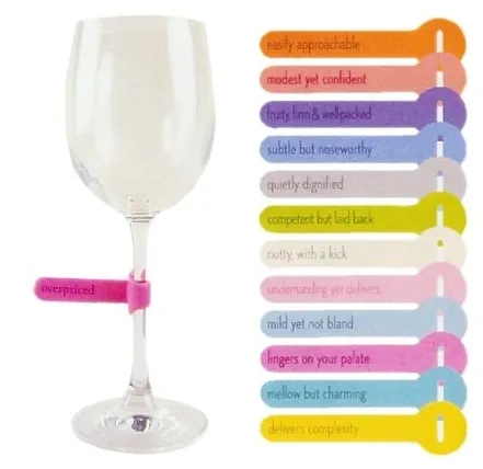 étiquette verre