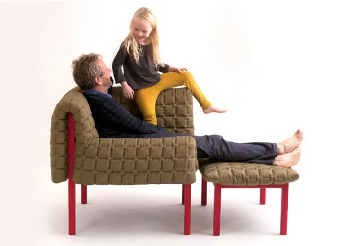 Fauteuil Ruché par Inga Sempé — photo 2
