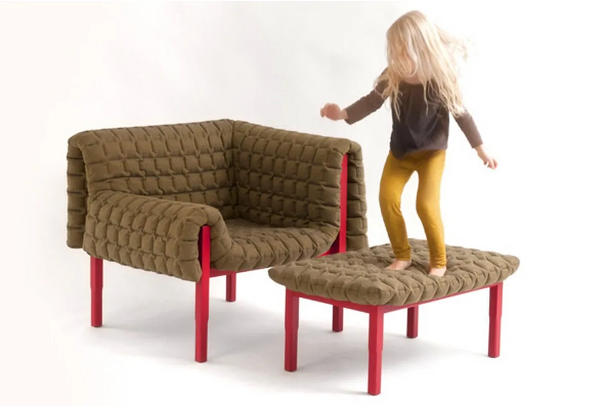 Fauteuil Ruché par Inga Sempé — photo 4