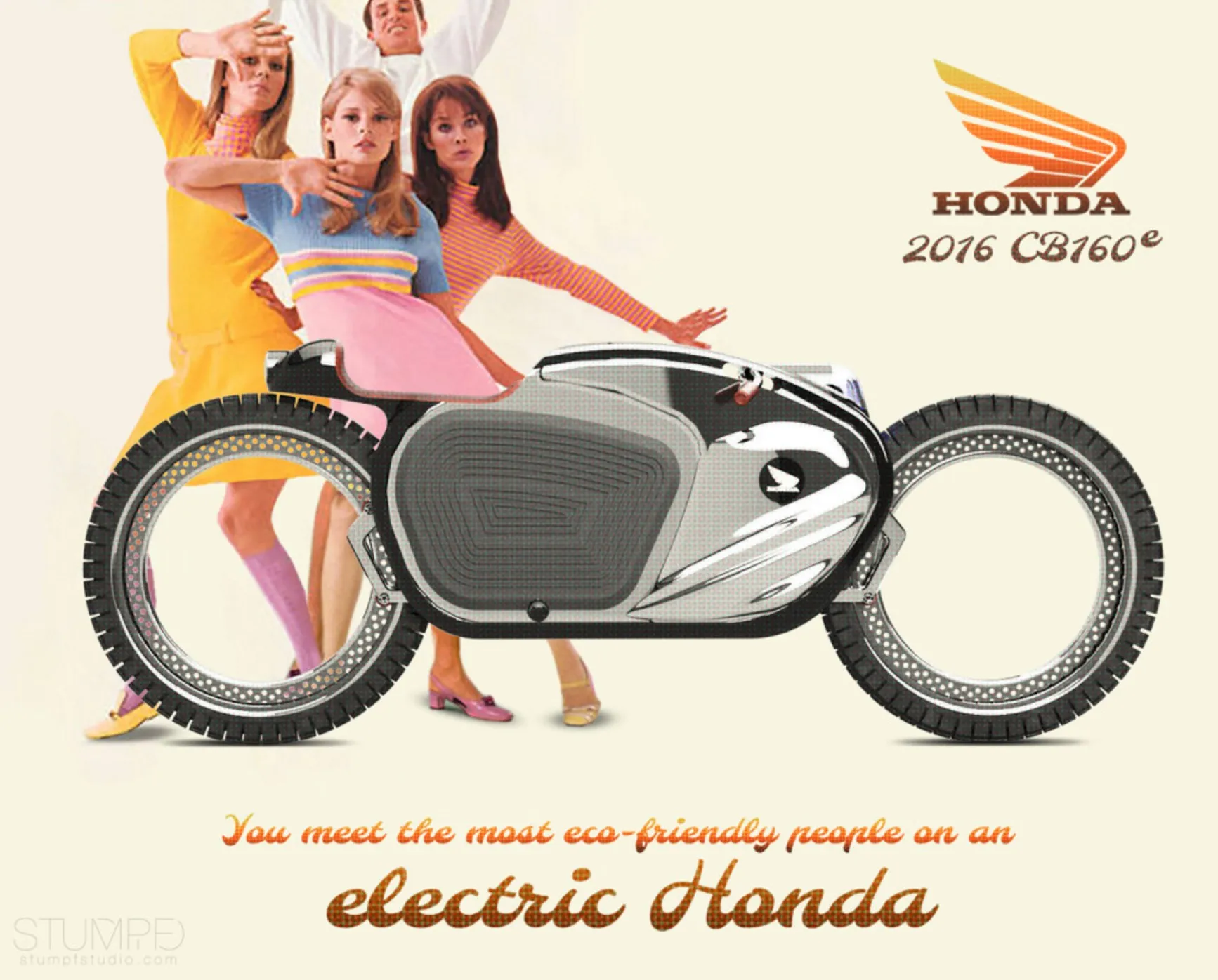 Concept Honda cb160e par James Stumpf — photo 4