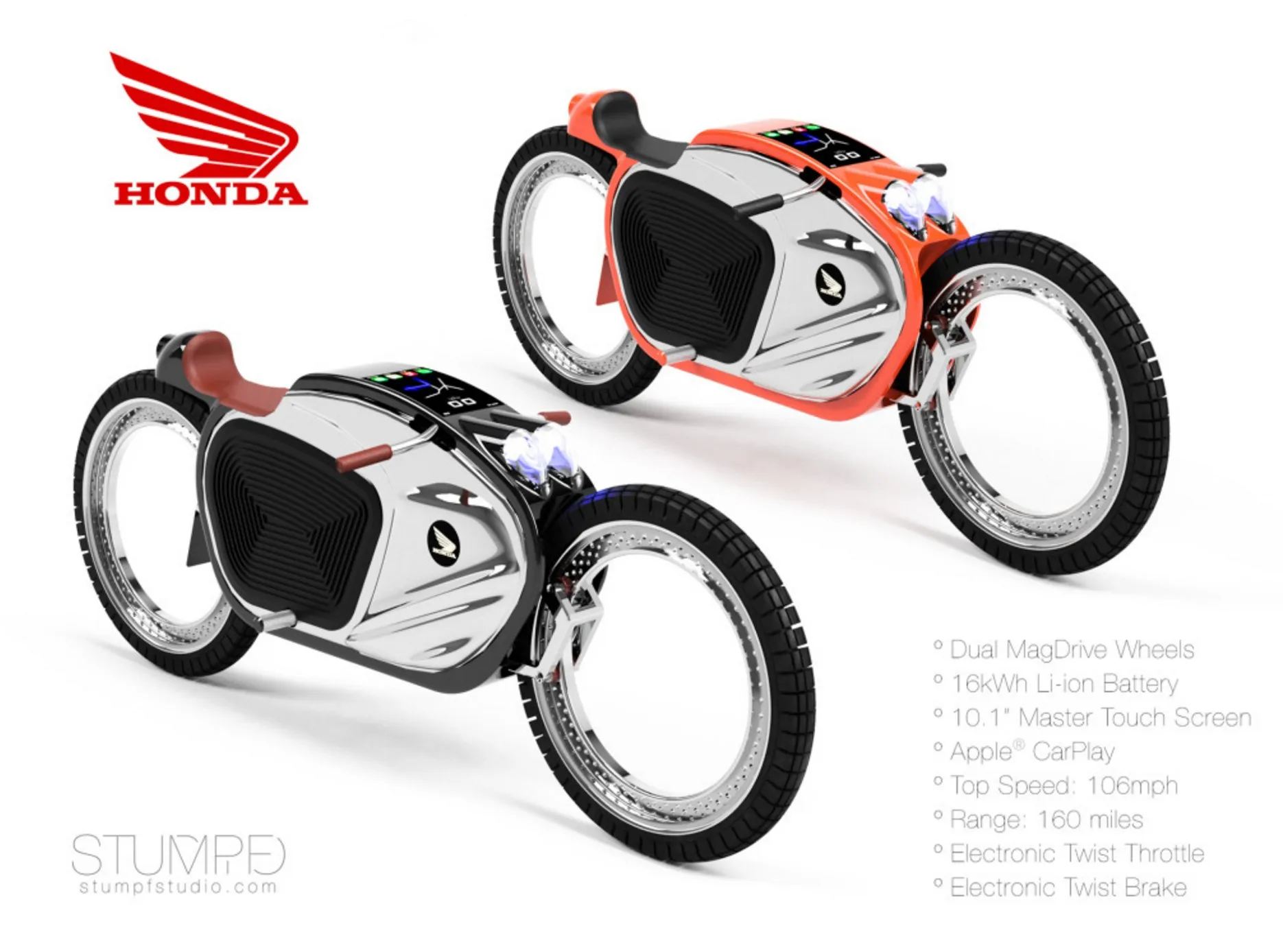 Concept Honda cb160e par James Stumpf — photo 1
